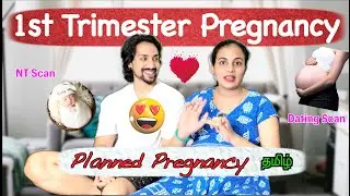 1st Trimester Pregnancy 🤰♀ Journey 💕 Tamil | NT Scan Result 😱 | Symptoms & My Real Story