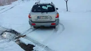 Hyundai Santa-fe 2003 2.0 CRD-I Snow Road