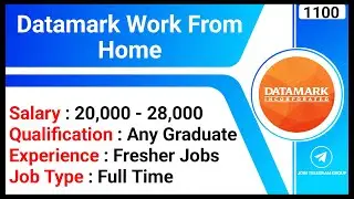 Datamark Work From Home | Online Job Without Investment | Customer Service Agent Jobs