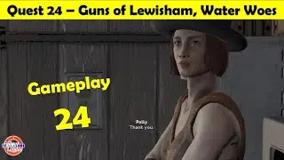 Fallout London &mdash; Оружие Льюишема, Водные проблемы | Найдите груз оружия, поговорите с Джесси Греем