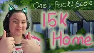 Building a home in the sims for under 15k with only one pack!