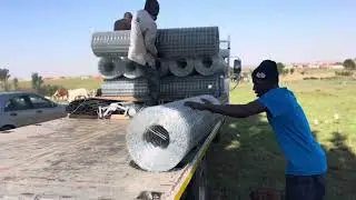 Delivery of Fence and Pole on our 3 Hectare Plot #africa #beach #farming #travel #travel #travel