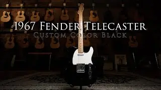 1967 Fender Telecaster Custom Color Black