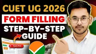 How to fill CUET UG 2026 Form🔥| CUET UG FORM कैसे भरें ✅| CUET Step by Step Form Filling #cuet2026
