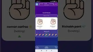 Played an online cricket match with a blind person game id Rishabh pant.