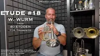 WURM Etude #18 from 40 Et&uuml;den f&uuml;r Trompete by Wilhelm Wurm