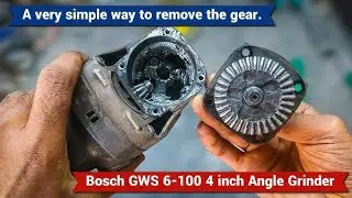 6-100 angle grinder bearing holder change full process,6-100 एंगल ग्राइंडर बेयरिंग होल्डर कैसे बदलें