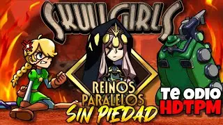 ¡REINOS PARALELOS DIFICULTAD SIN PIEDAD! Primer Intento En Skullgirls Mobile