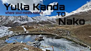 YULLA KANDA to NAKO| BIKE RIDE| Himachal Pradesh