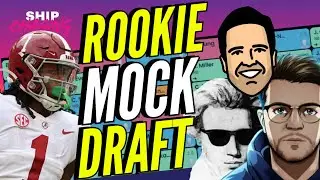 Dynasty Mock Draft - Rookie Debates w/ JJ, Ron & Blair