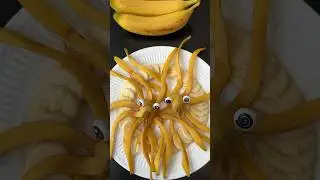 How to Make Banana Decoration | Banana Art  #saladdecorationideas #supersalad