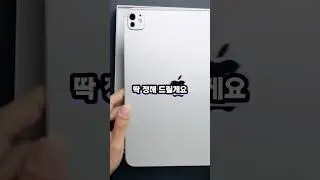 11인치 휴대성 vs 13인치 생산성? 신학기 아이패드 프로 M5 후회 없는 선택 기준