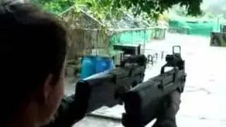Dual p90's --airsoft