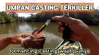 UMPAN CASTING BLACK BASS DAN MANGROVE JACK || RELIX NUSANTARA Rotan II 743 UL