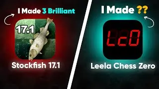 Stockfish 17.1 vs Leela Chess Zero | Brilliant Moves🔥🔥