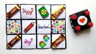 DIY Greeting Cards for Teacher's day / Chocolate Infinity  box tutorial / How to make Explosion Box