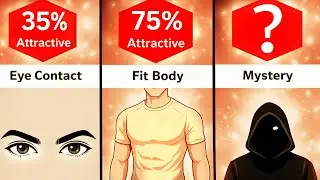 Most sexually attractive traits in boys (1% to 100%)