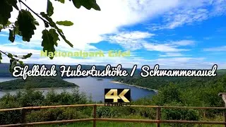 4K - Eifelblick Schöne Aussicht - Beach Club - Schwammenauel - Rursee Schiff Aachen Ausflugstipp