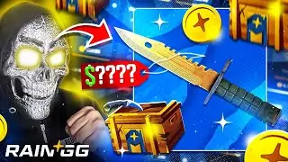 %10 KNIFE CASE SAVES HUGE IN LAST BATTLE ON RAINGG!! -  RAIN.GG