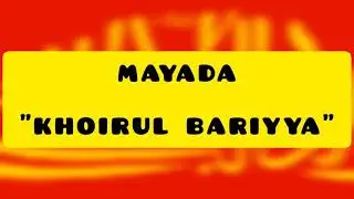 KHOIRUL BARIYYA MAYADA
