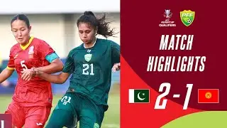 Pakistan vs Kyrgyzstan Football Match | Pakistan 2 - 1 Kyrgyzstan #highlights #AFCAsianCupQualifiers