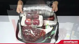 Resuable Custom Promotional Thermal Insulation Cooler Bag#jarmoo #coolerbag #custombag