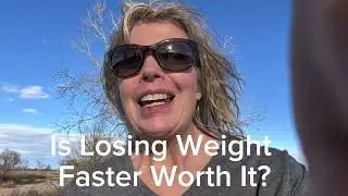 Walk along the South Platte River - Is losing weight faster worth it? After losing 105 lbs.
