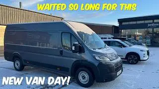 New Van Fiat Ducato Collection + First Tour: To Hull and Back