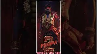 pushpa 2 new look pushpa alluarjun #shorts