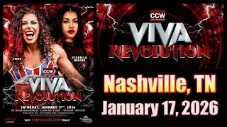 Coastal Championship Wrestling J Rod vs  Ezabella Wilder Debut 1.17.26 Nashville, TN