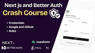 Complete Next.js Authentication Tutorial 2025 - Better Auth Full Course (FREE)
