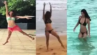 Check Out Disha Patani's Bikini Videos | Bollywood Inside Out