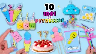 10 DIY Idei Pentru Petreceri Pe Care Le Vei Adora | Usor de Facut Acasa
