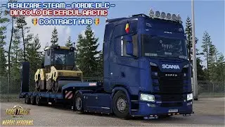 🔴LIVE: Euro Truck Simulator 2: Vreo 2 curse pe Nordic DLC | După trecem și pe Car Dealer un pic