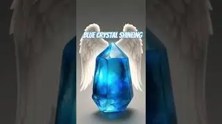 #Angelwings #BlueCrystal Shineing blue angelwing crystal