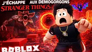 S’échapper des DEMOGORGONS dans STRANGER THINGS sur ROBLOX Obby ! 😱🔥