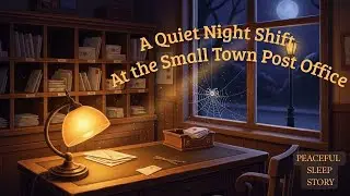 A Quiet Night Shift in a Small Town Post Office | Calm Sleep Story
