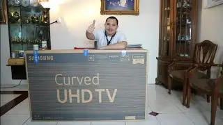TV samsung Curved UHD tv 55 inches #CurvedTV #55inch #UHDTV