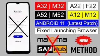 A32/M32/A22/F22/A12/M12/A52/M52..SAMSUNG  ANDROID 11 FRP BYPASS | 2022 Latest Update (With Free Tool