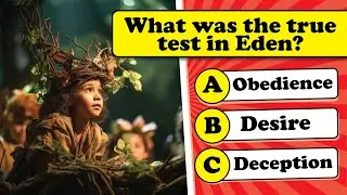 The Fall of Man Bible Quiz with answers! 🍎🌿 Test Your Knowledge of Adam & Eve&rsquo;s Story | Quiz Rad