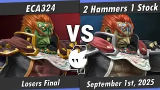 ECA324 vs 2 Hammers 1 Stock (Buppers) - Losers Final - The Playpen 8!!