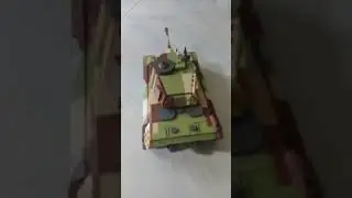 heavy German tank attacks medium American tank #lego #tanktoys