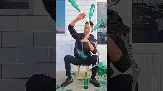 This man is really had a extreme skill to balance anything 🤯