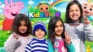 🎈Kids Fun Time 🎈 So Cute Talks 😍 | Desi Kids Studio Vlog