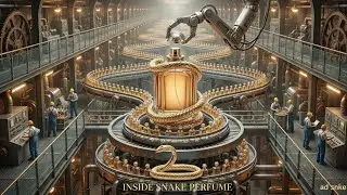 Inside Snake Perfume Manufacturing  Exotic Fragrance Factory Process (AI Documentary)