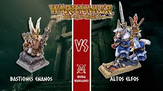 La Guerra de la Barba | Enanos vs Altos Elfos | The Old World 2000p Ataque por el flanco