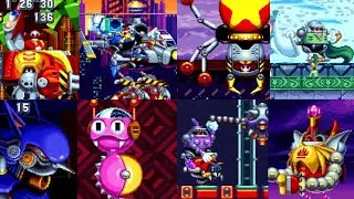 Sonic Mania Plus - All Bosses