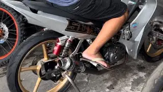 SUARA JUPITER Z SPEK MP2 ROAD RACE | NGANGETIN MOTOR JUPITER Z ROAD RACE
