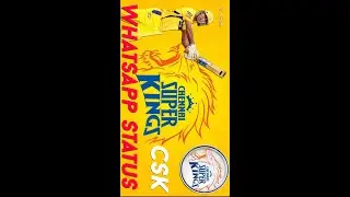 CSK vs SRH 🏏Whatsapp status ⚾in Tamil CSK 🏏status ihd video&deg;&copy; Vino Edits&deg;