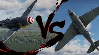 BF 109 G6 vs ITP M1 (War Thunder)
